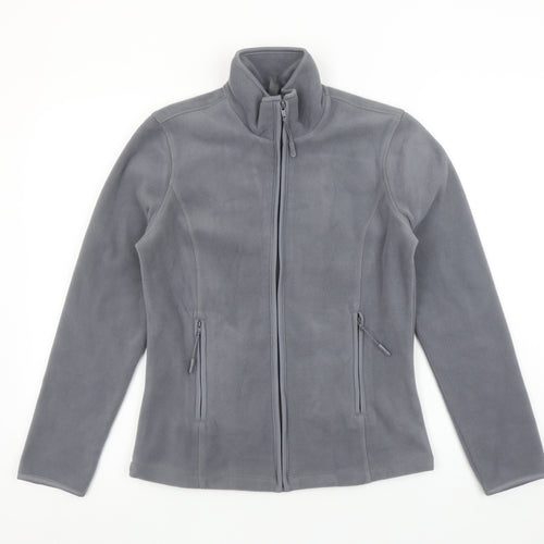 Kariban Womens Grey Fleece Full Zip Jacket Size S