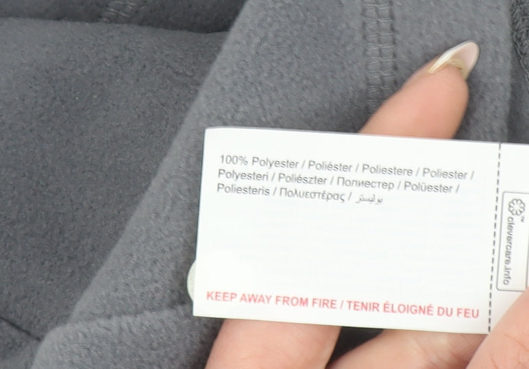 Kariban Womens Grey Fleece Full Zip Jacket Size S