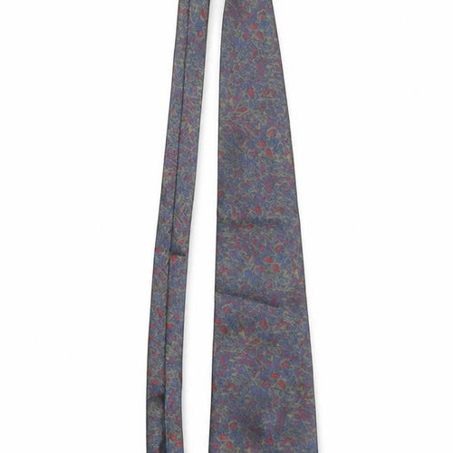 City Gold Men's Blue Paisley Silk Handmade Tie