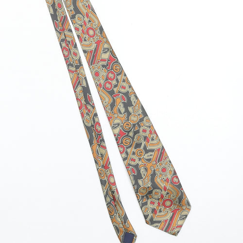 Rana Men's Multicoloured Geometric Handmade Polyester Tie
