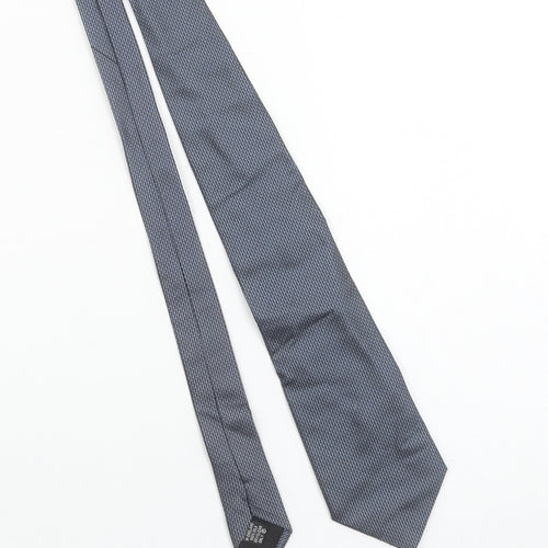 Thomas Pink Men's Grey Handmade Slim Silk Tie
