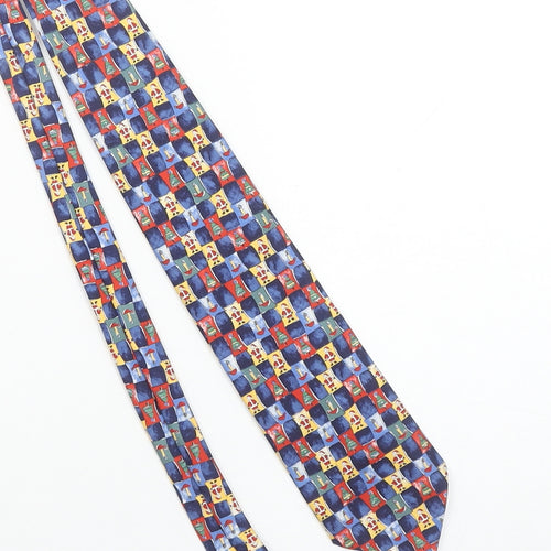 Marks and Spencer Men's Multicoloured Silk Christmas Tie