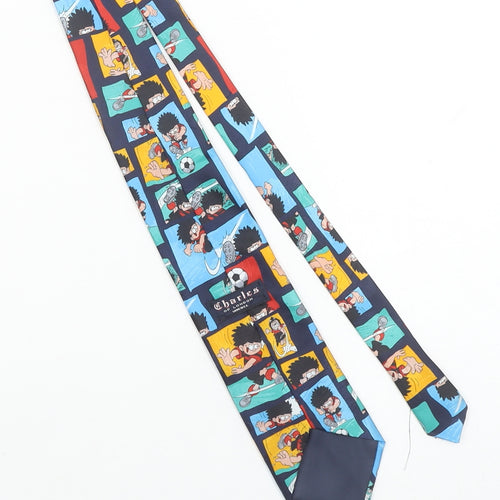 Charles of London Men's Multicoloured Cartoon Polyester Tie