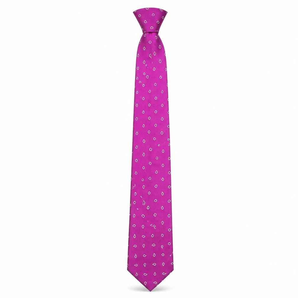 Charles Tyrwhitt Men's Purple Paisley Silk Tie