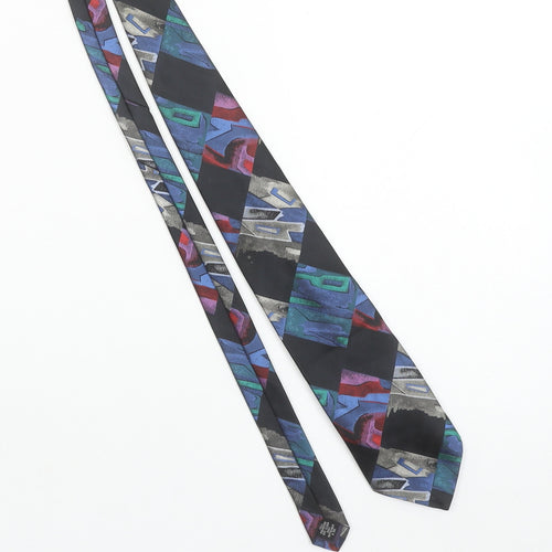 Tie Rack Men's Multicoloured Geometric Pointed Tie One Size