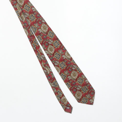 Marks and Spencer Men's Red Paisley Silk Tie