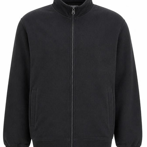 Gelert Men's Black Fleece Full Zip Outdoor Jacket Size L