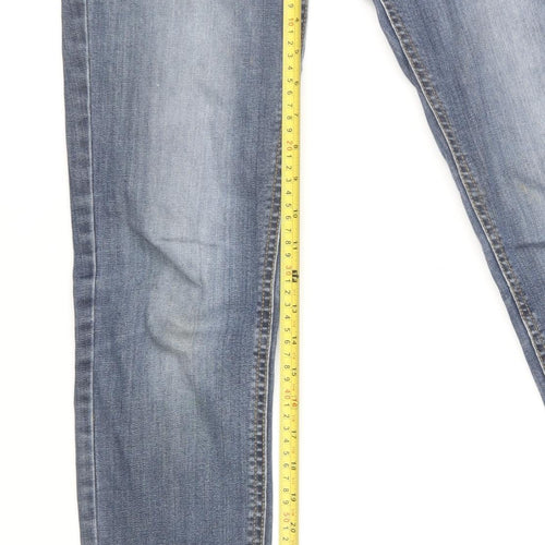 Mango Womens Blue Alice Super Slim Skinny Jeans Size 6
