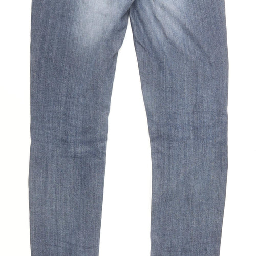 Mango Womens Blue Alice Super Slim Skinny Jeans Size 6