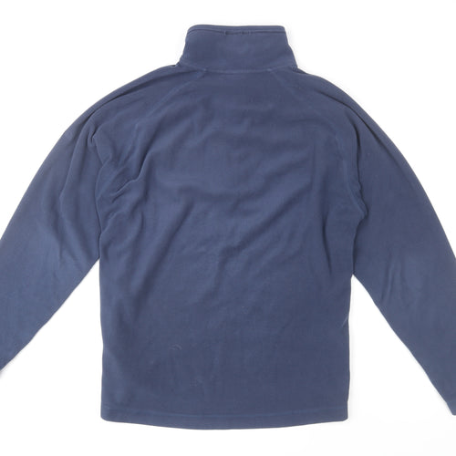 Craghoppers Mens Blue Fleece 1/2 Zip Pullover Sweatshirt Size L