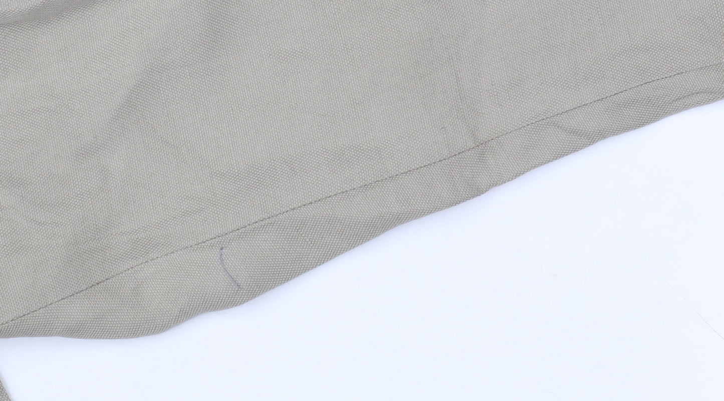 Marks and Spencer Men's Beige Linen Cotton Chino Trousers 34L