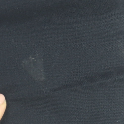 Marks and Spencer St Michael Men's Black Wool Blend Dress Trousers 34W 33L Classic Fit