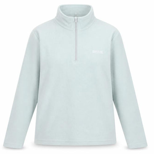 Regatta Women's Grey 1/4 Zip Fleece Sweatshirt UK 14