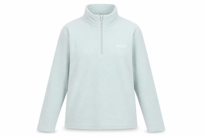 Regatta Women's Grey 1/4 Zip Fleece Sweatshirt UK 14