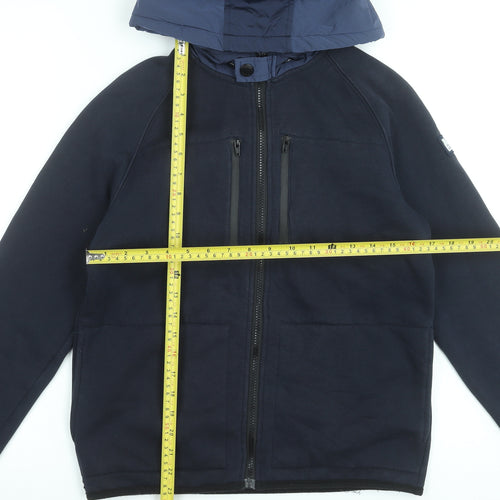 Weekend Offender Boys Blue Hooded Full Zip Jacket 13-14 Years