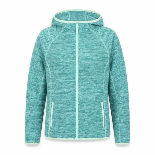 Mountain Warehouse Women’s Blue Hooded Fleece Jacket Size 8