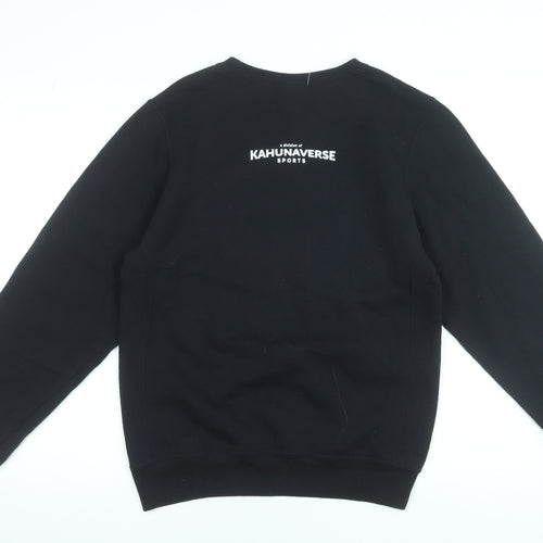 Russell Athletic Men's Black Crew Neck Pullover Sweatshirt Size S