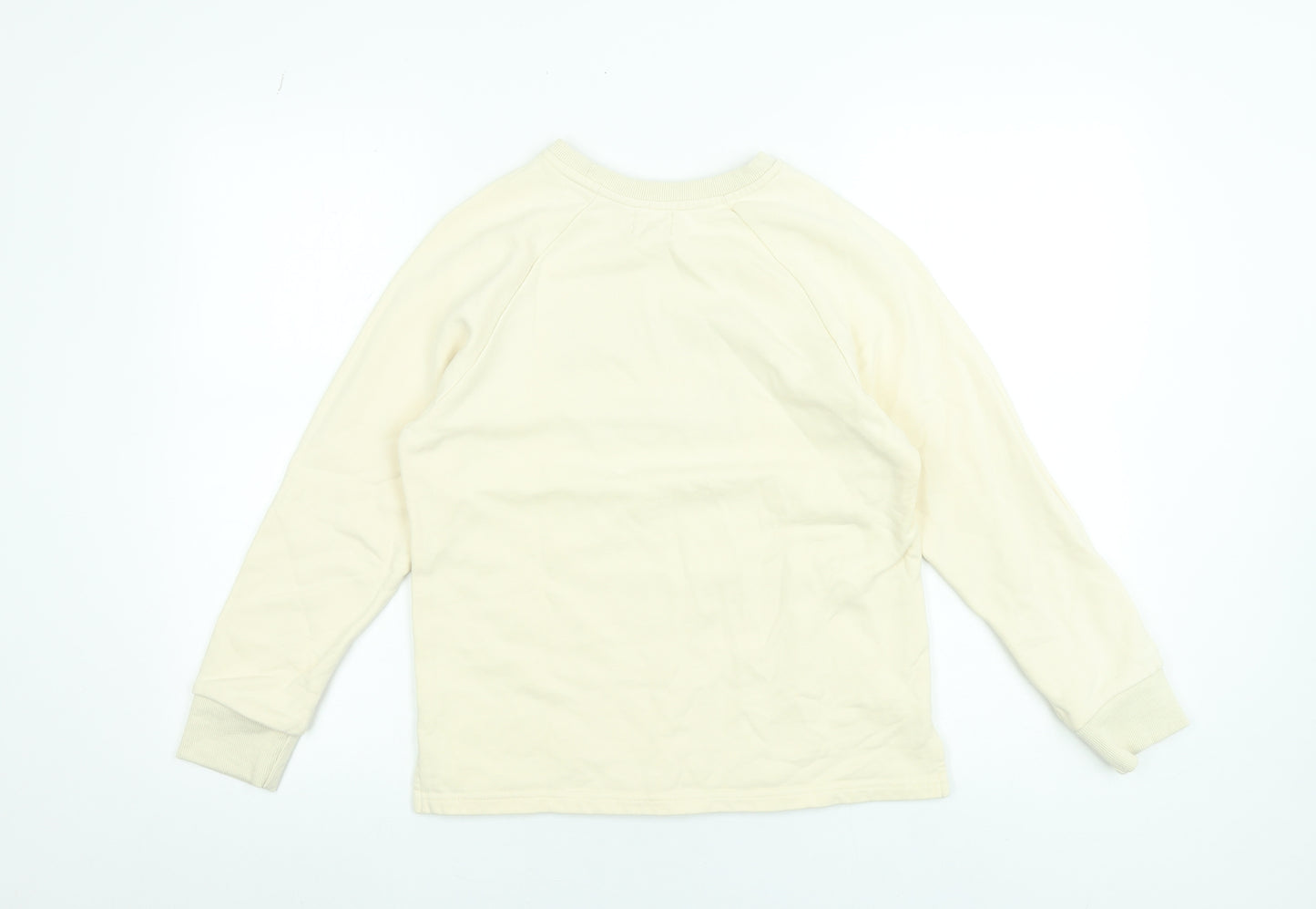 Petit Moi Womens Beige French Toast Graphic Sweatshirt XS