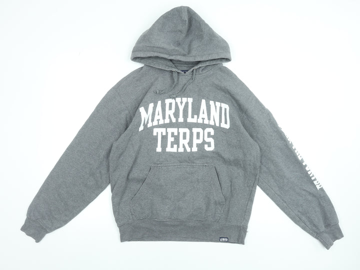 Gear For Sports Men's Grey Maryland Terps Pullover Hoodie M Regular Fit