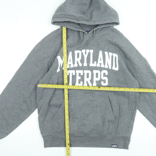 Gear For Sports Men's Grey Maryland Terps Pullover Hoodie M Regular Fit