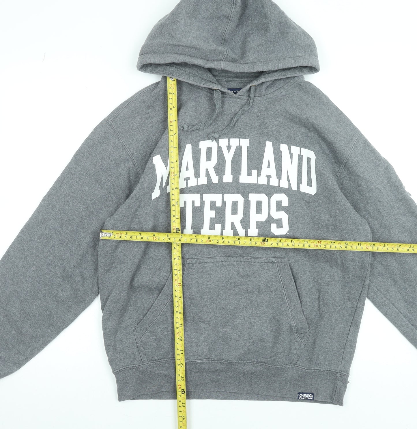 Gear For Sports Men's Grey Maryland Terps Pullover Hoodie M Regular Fit