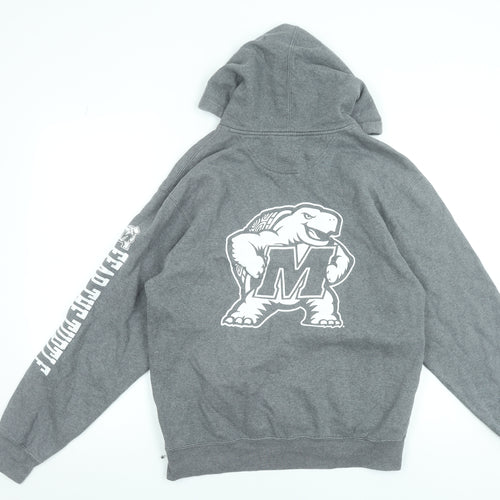 Gear For Sports Men's Grey Maryland Terps Pullover Hoodie M Regular Fit