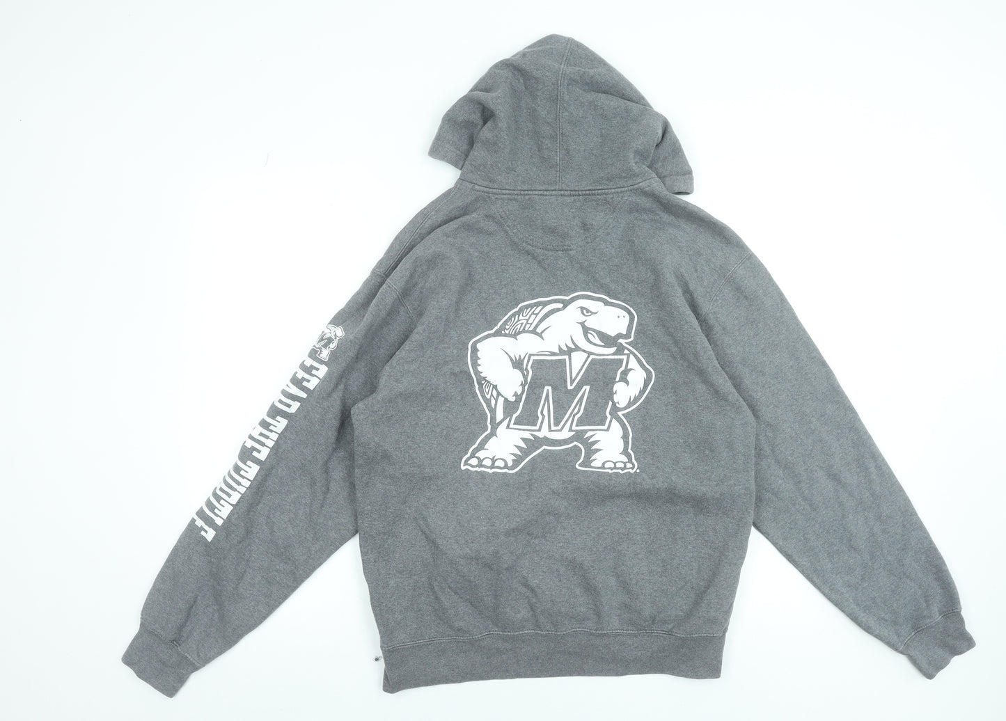 Gear For Sports Men's Grey Maryland Terps Pullover Hoodie M Regular Fit
