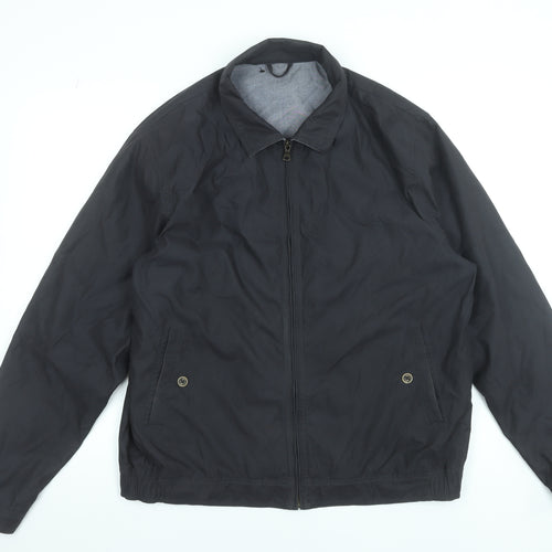 Marks and Spencer Men’s Navy Full Zip Lightweight Jacket L