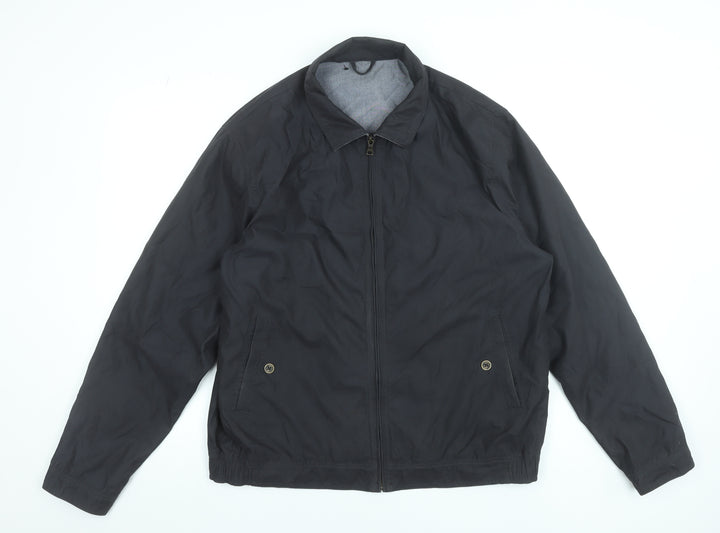 Marks and Spencer Men’s Navy Full Zip Lightweight Jacket L
