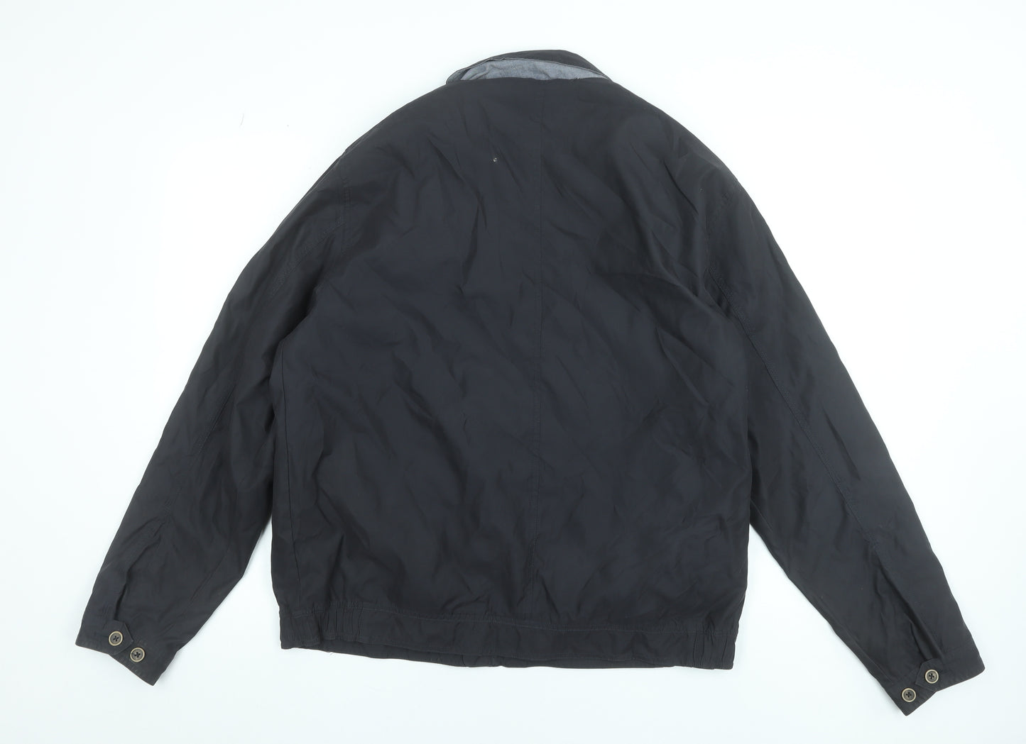 Marks and Spencer Men’s Navy Full Zip Lightweight Jacket L
