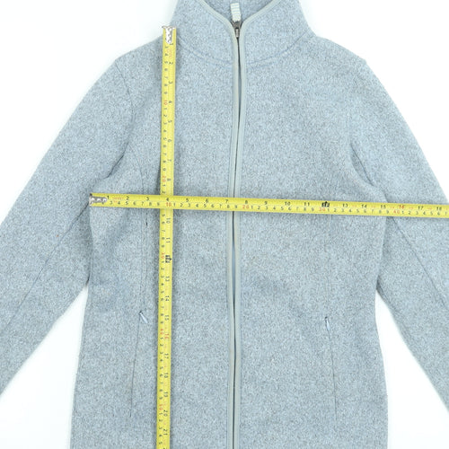 Peter Storm Womens Grey Fleece Full Zip Jacket Size 8