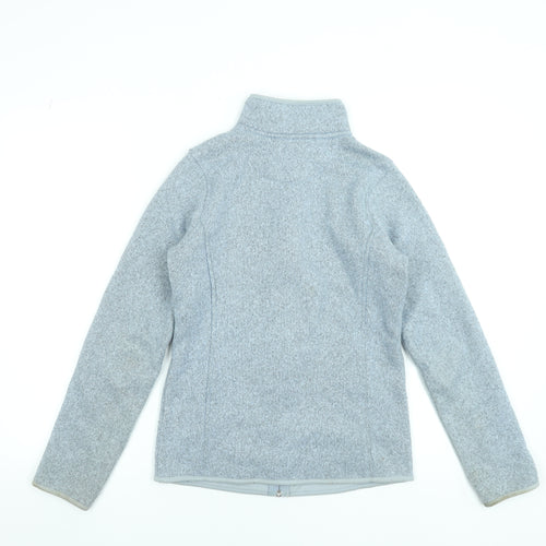 Peter Storm Womens Grey Fleece Full Zip Jacket Size 8