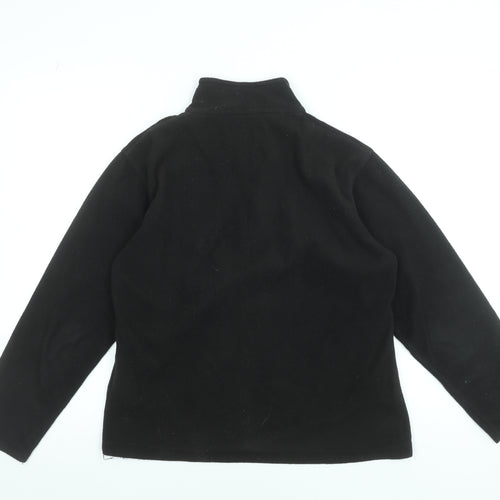 Regatta Women’s Black Fleece Half Zip Pullover UK 12
