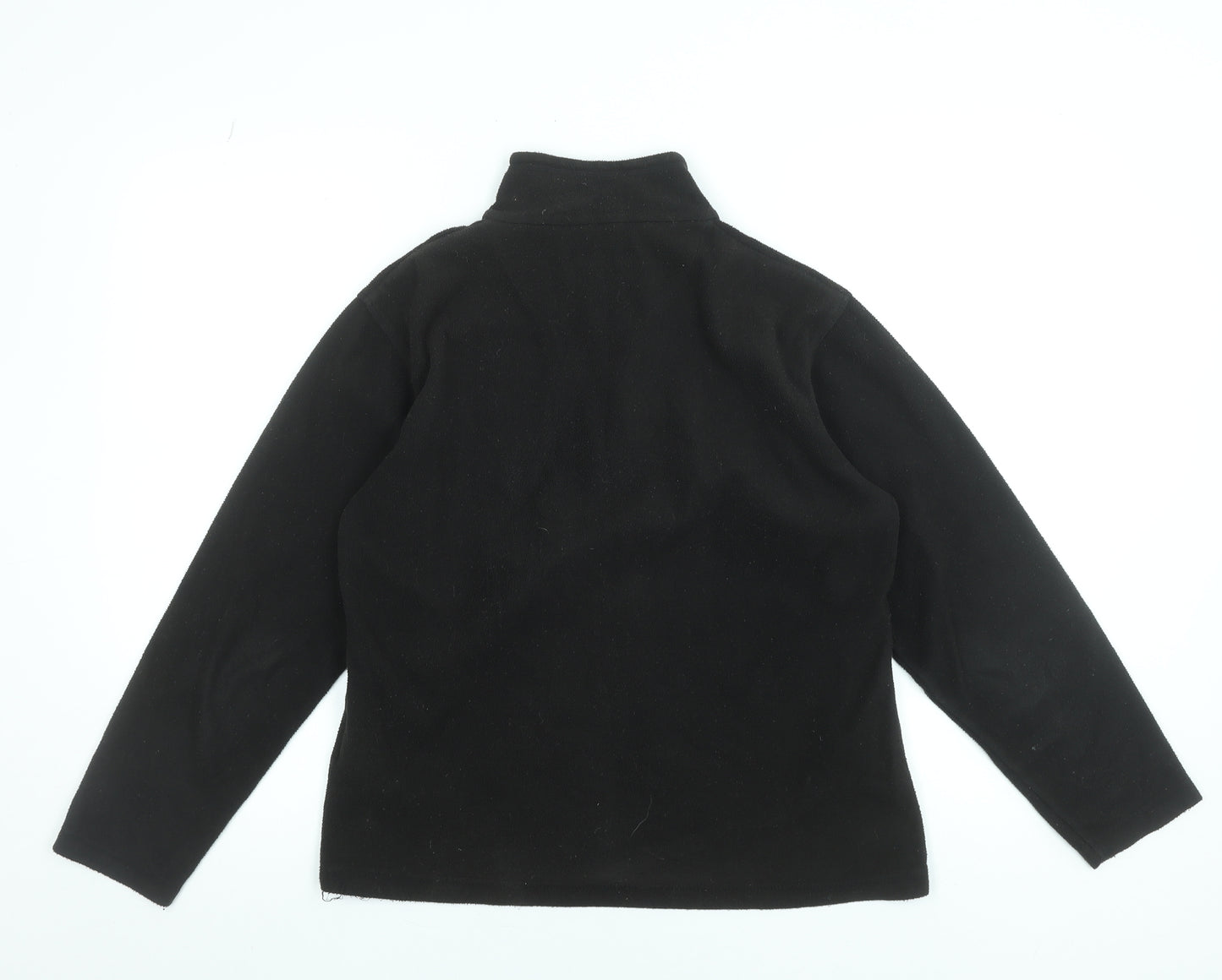 Regatta Women’s Black Fleece Half Zip Pullover UK 12