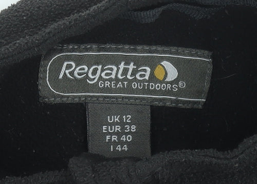 Regatta Women’s Black Fleece Half Zip Pullover UK 12