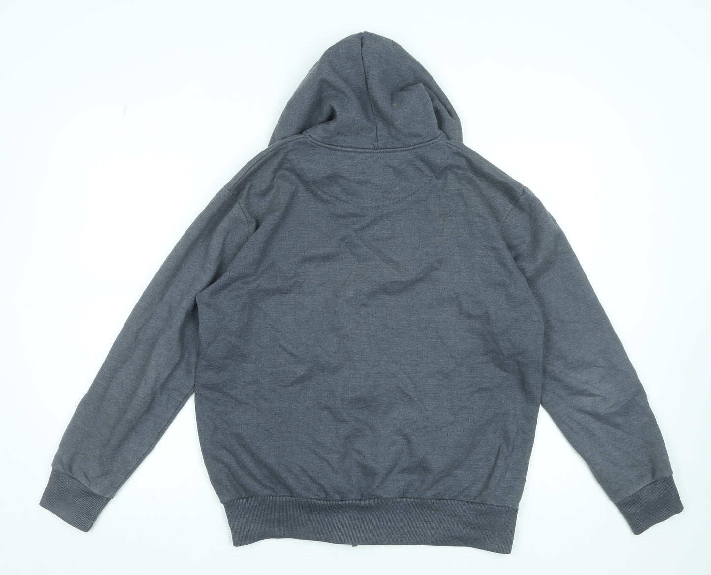 French Connection Men's Grey Full Zip Hoodie Size M