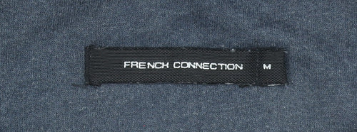 French Connection Men's Grey Full Zip Hoodie Size M