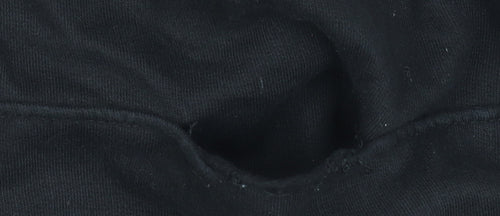 Vans Boys Black XL Pullover Hoodie with Logo Print