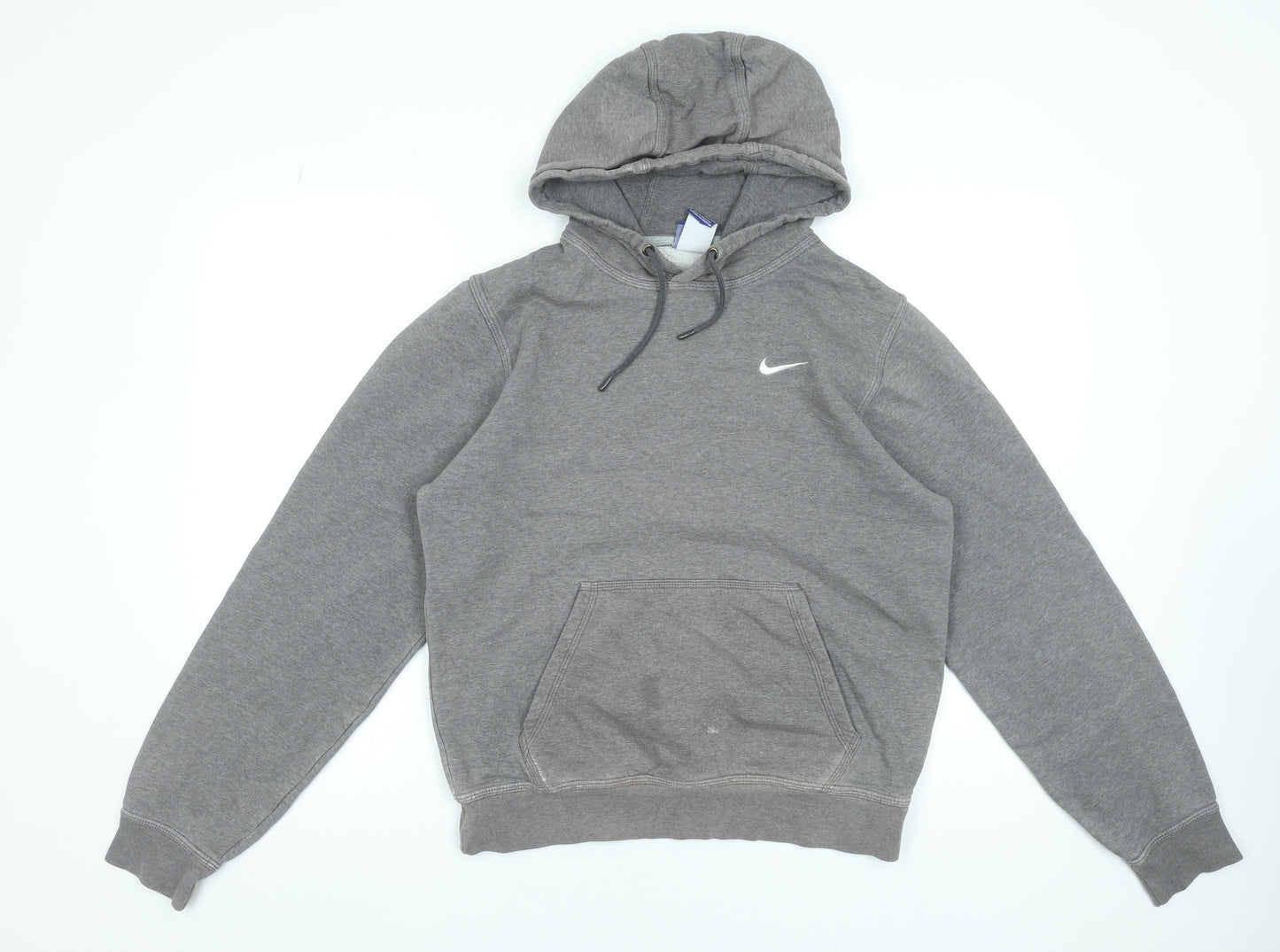 Nike Women’s Grey Pullover Hoodie Small Cotton Blend