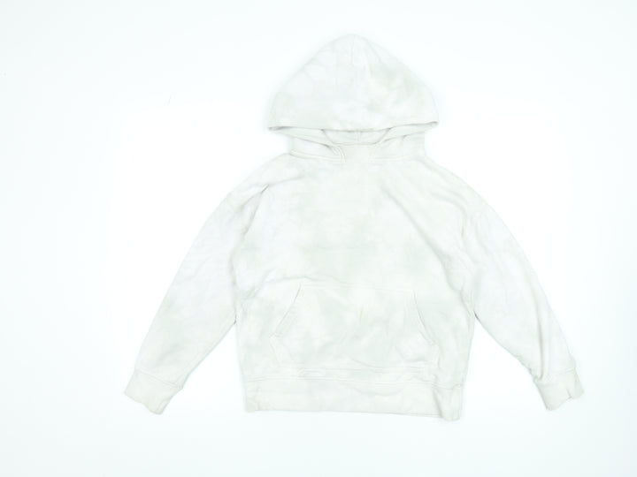 GAP Teen Boys Beige Pullover Hoodie Size 8-9 Years Cotton Blend