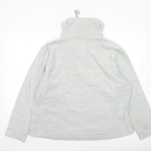Regatta Womens Grey Full Zip Fleece Jacket Size 20