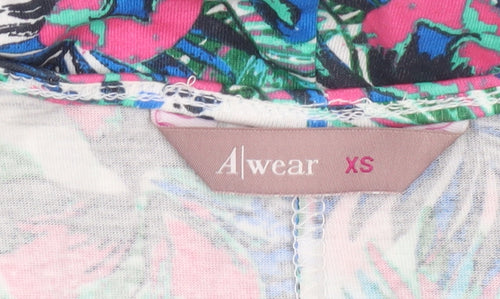 Awear Womens XS Multicoloured Floral Cotton Sleeveless Tank Top