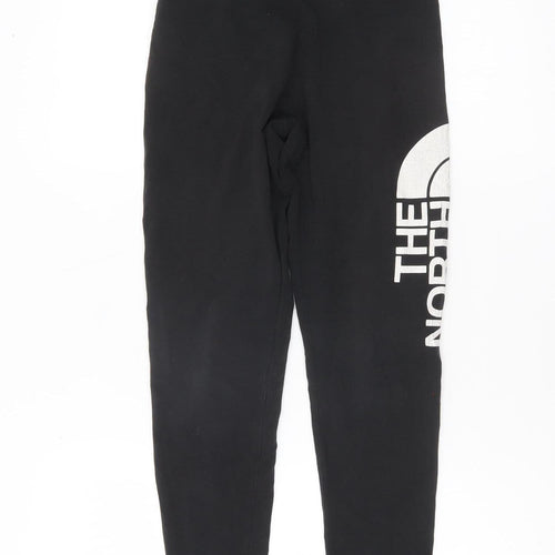 The North Face Girls Black Ankle Leggings Size L Cotton Stretch Outdoor