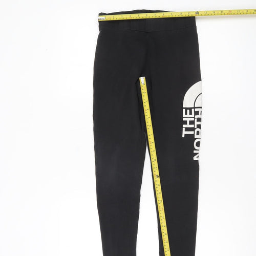 The North Face Girls Black Ankle Leggings Size L Cotton Stretch Outdoor