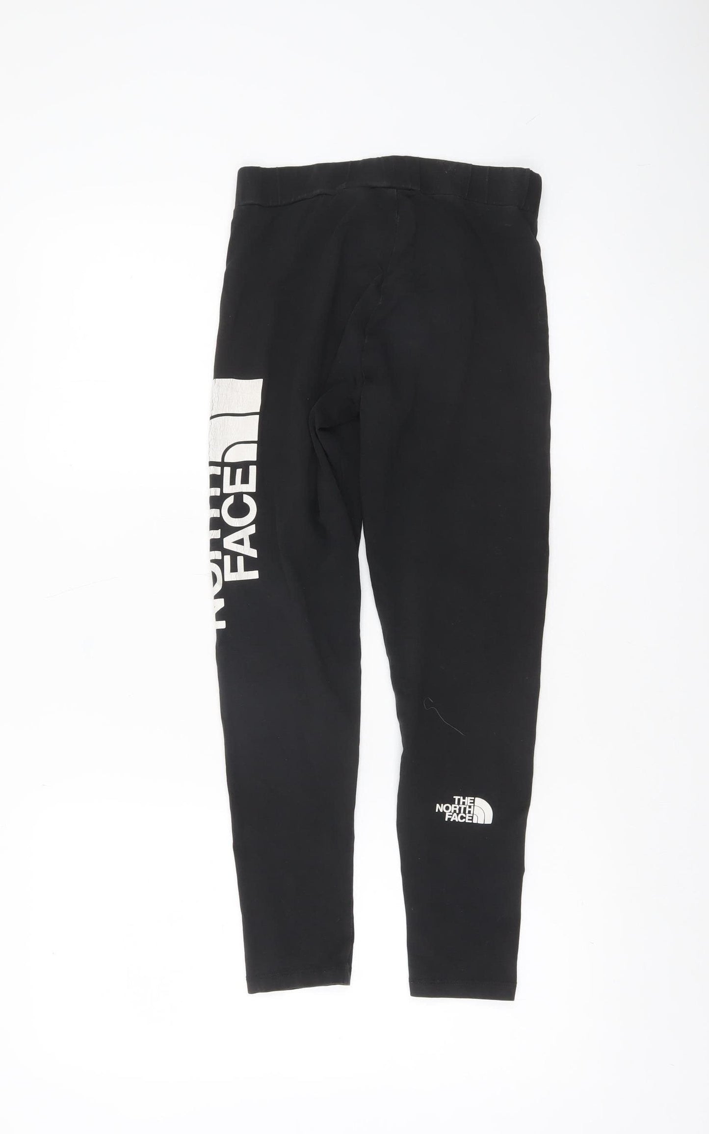 The North Face Girls Black Ankle Leggings Size L Cotton Stretch Outdoor