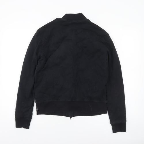 Good Man Brand Men's Black Cotton Bomber Jacket Size S