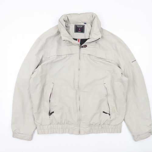 Maine New England Men’s Beige L Shower Resistant Jacket