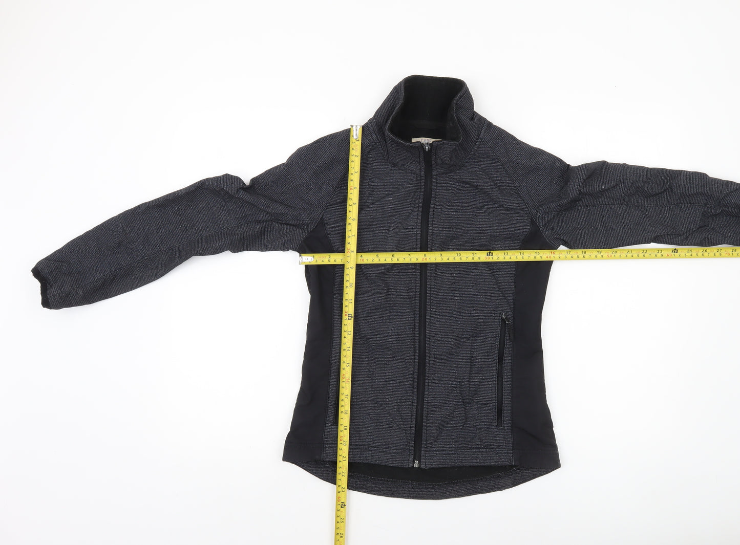 Cape Women's Black Size 8 Softshell Jacket Lightweight Zip Up