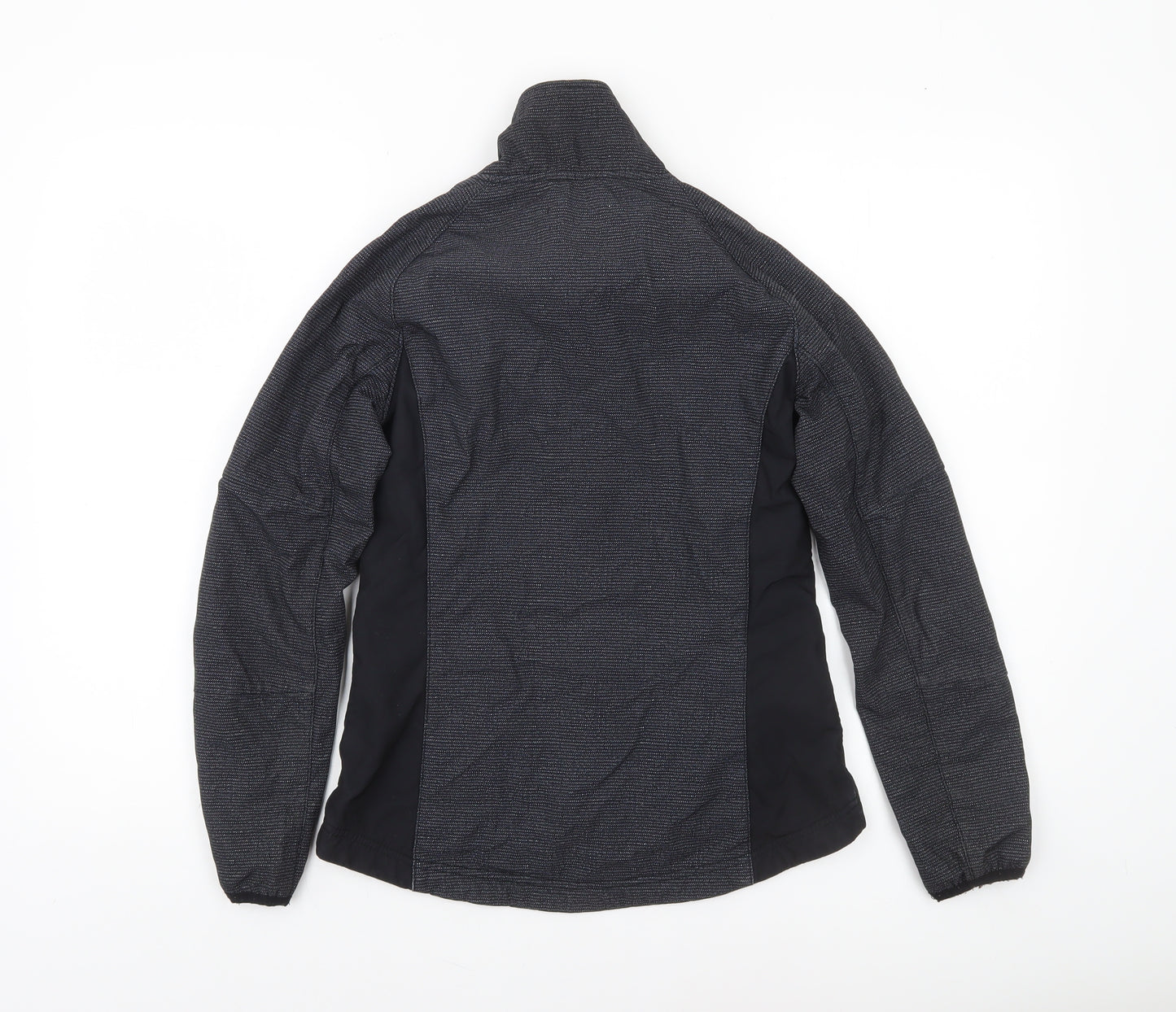 Cape Women's Black Size 8 Softshell Jacket Lightweight Zip Up