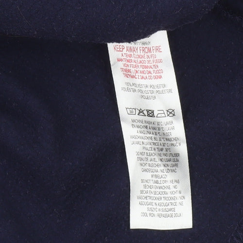 Peter Storm Men's Blue Fleece 1/4 Zip Pullover Sweatshirt M